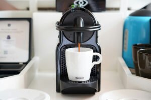 Kaffeevollautomat in der Küche