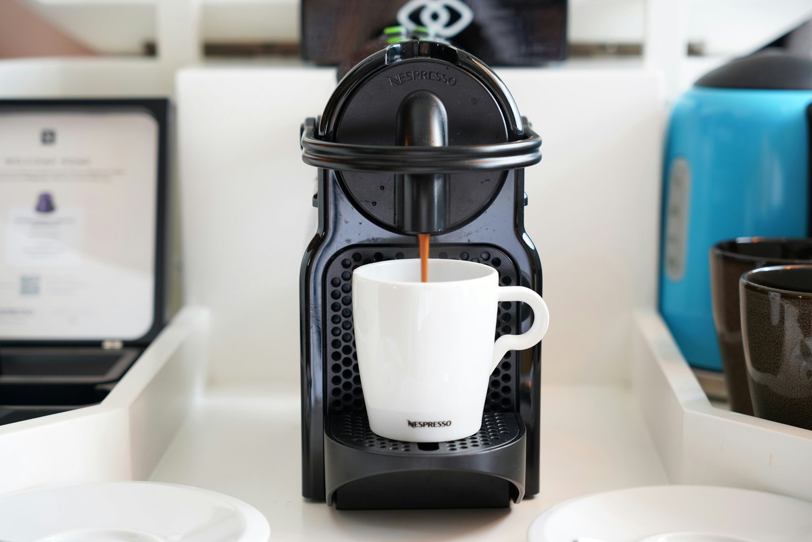 Kaffeevollautomat in der Küche