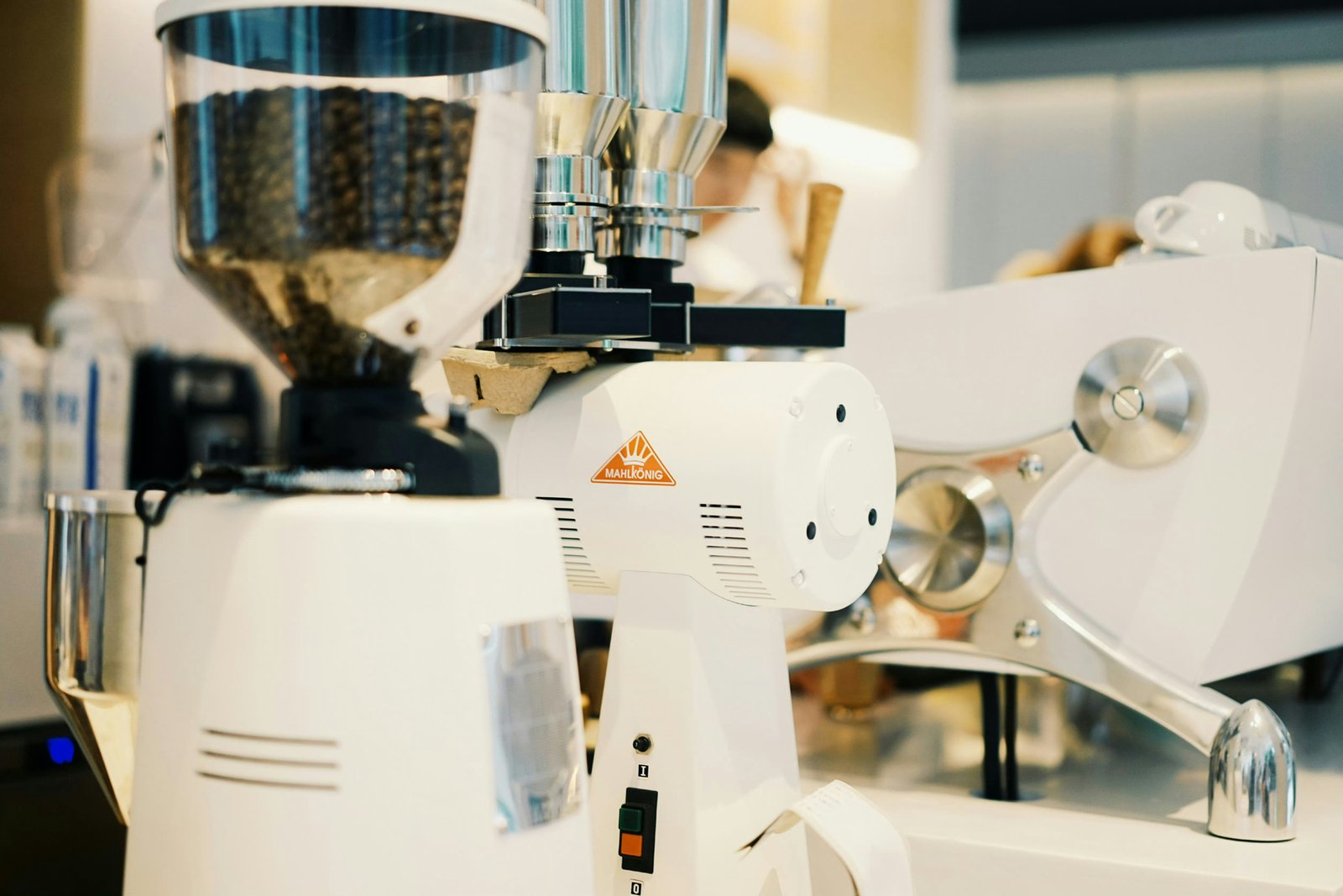 Kaffeevollautomat mit Display