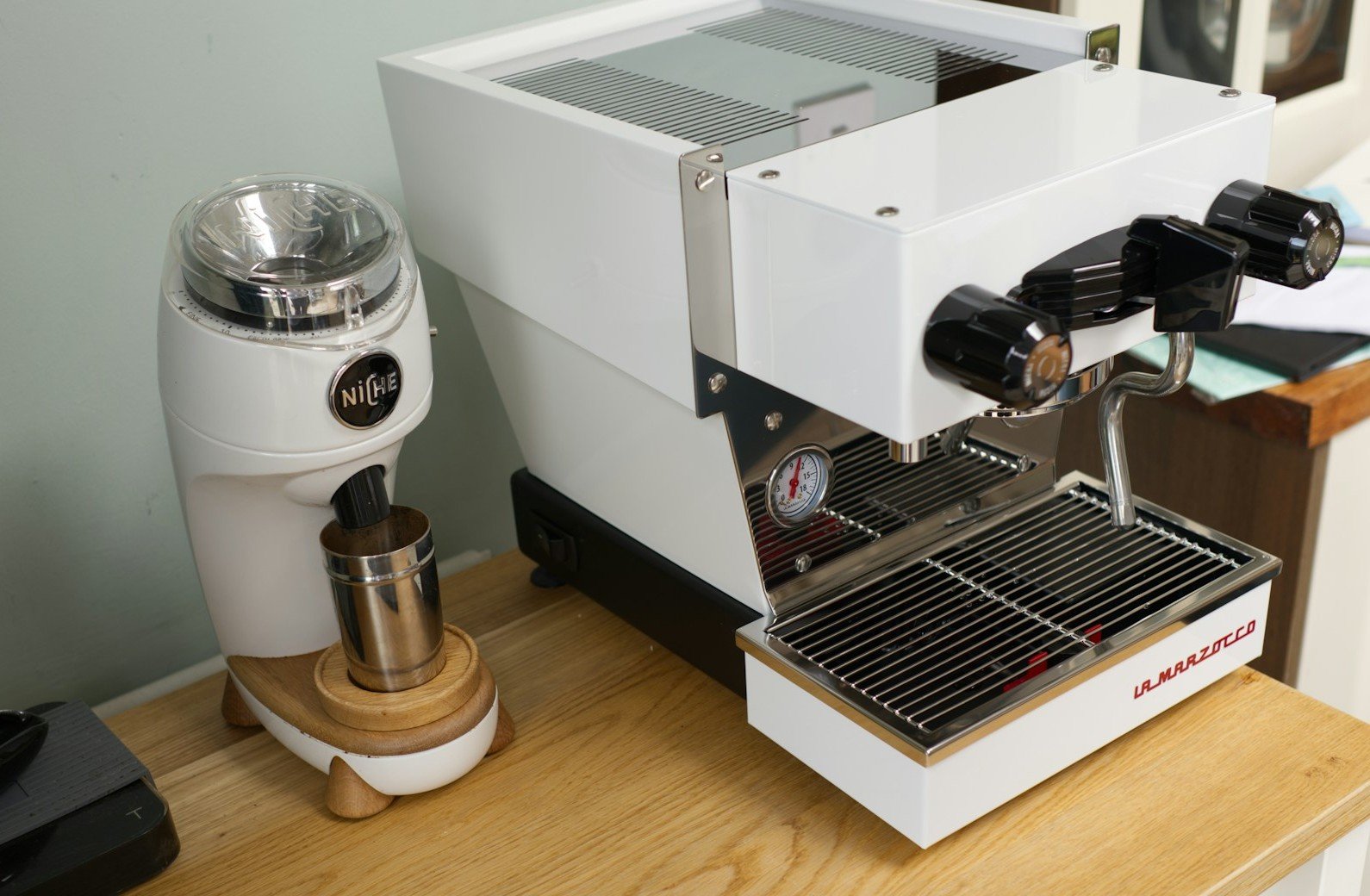 Kaffeevollautomat in der Küche