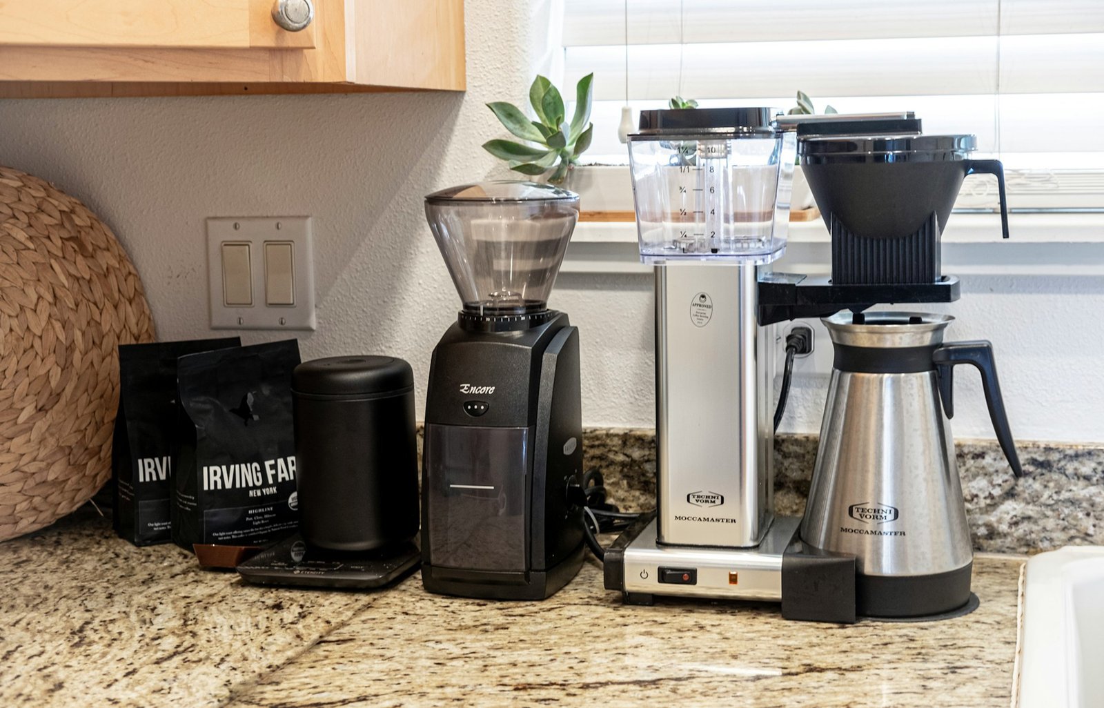 Kaffeevollautomat in der Küche